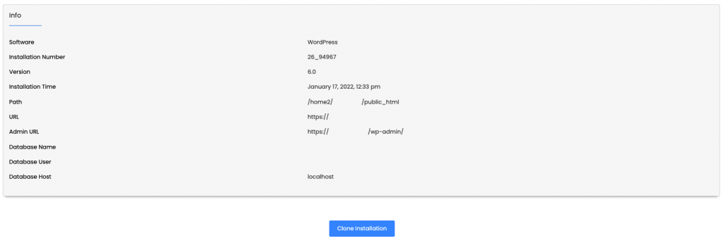 WordPress Manager by Softaculous - Knowledge Base PTisp